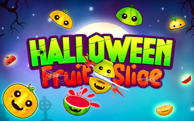 Halloween Fruit Slice Game