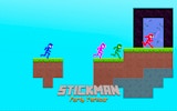 Stickman Party Parkour - Multiplayer Obstacle Challenge