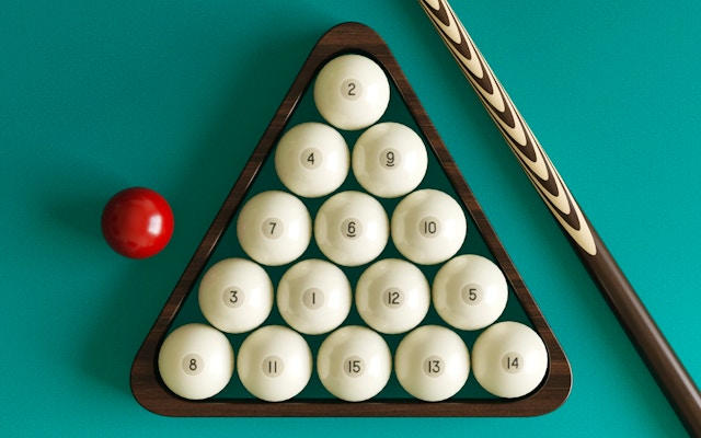 Billiards 3D Russian Pyramid Game