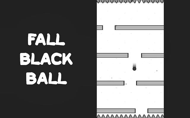 Fall Black Ball - Reflex Arcade Game