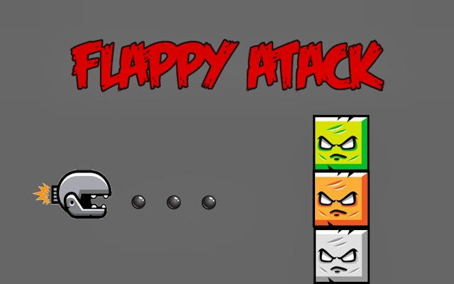 Flappy Attack - Tap to Shoot Game