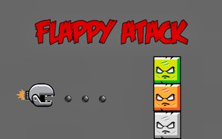 Flappy Attack - Tap to Shoot Game