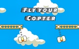 Fly your Copter - Bird Flight Adventure Game
