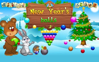 New Year's Balls Puzzle Game
