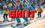 Ski It - Cartoon Skiing Challenge