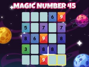 Magic Number 45: 2048 Merge Puzzle Game - Puzzle Game