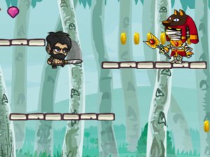 Barbarian VS Mummy Online Arcade Game
