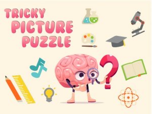 Tricky Picture Puzzle - Fun Brain Puzzle Game