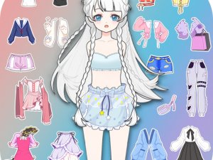 Vlinder Princess Dress Up Game - Anime Mermaid Makeover Dress Up Game