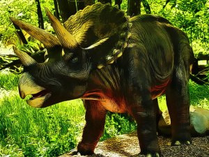 Triceratops Dinosaur Puzzle Online Game Puzzle Game