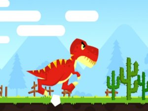 TRex Running Color Online Arcade Game