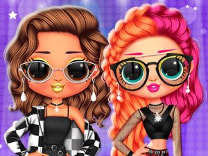 BFFs Grunge Minimalist Fashion Dress-Up Game