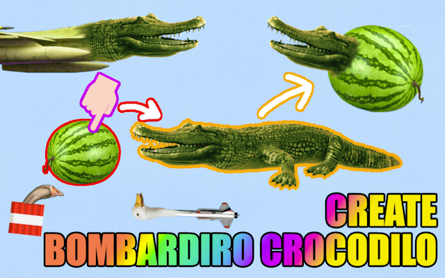 Create Bombardiro Crocodilo: Hybrid Survival Game