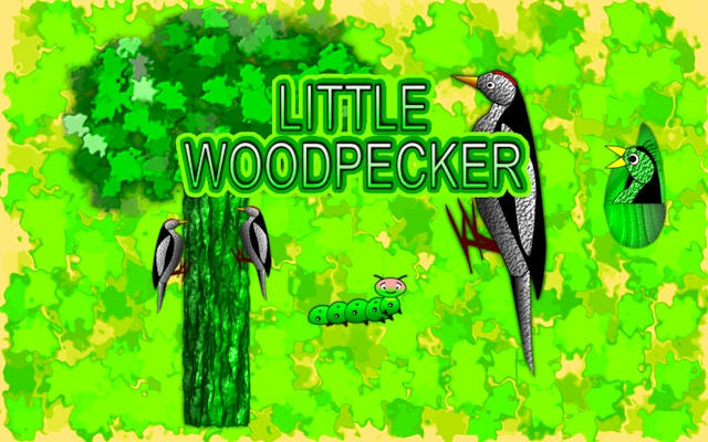 Little Woodpecker: Feeding Frenzy