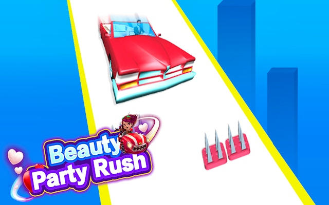 Beauty Party Rush: Arcade Driving Game