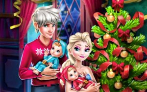Elsa Family Christmas Online Game