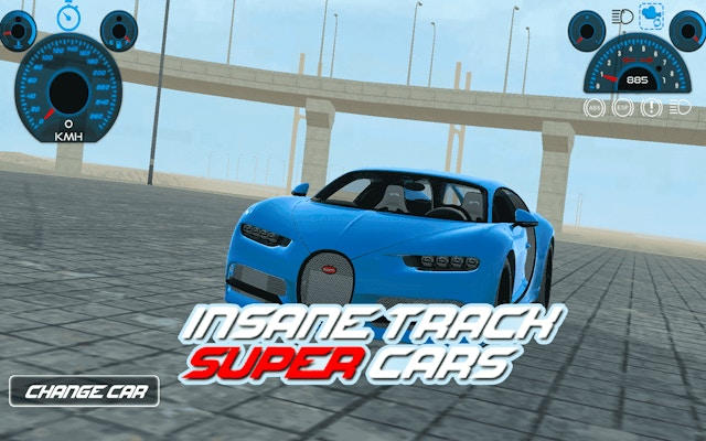 Insane Track Supercars Racing Game
