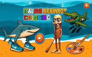 Peaceful Coloring Art Game