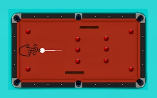 Red Ball Pool Game