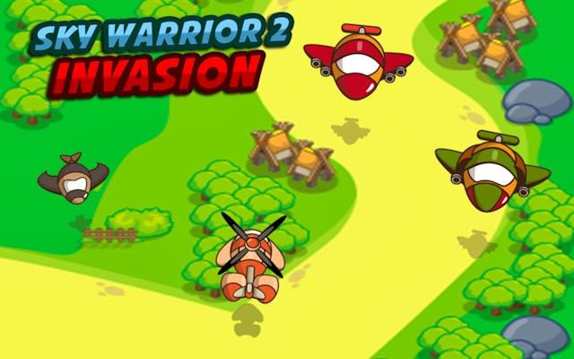 Sky Warrior 2 Invasion - Arcade Air Combat precision fighter