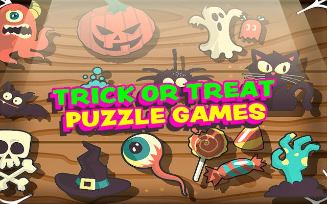 Trick or Treat Halloween Puzzle Game
