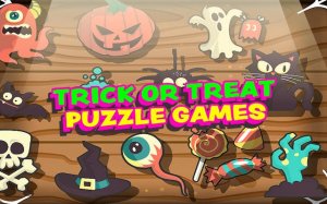 Trick or Treat Halloween Puzzle Online Game