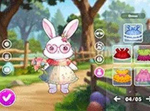 Spring Bunny Dress Up and Decorating