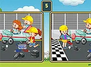 Car Garage Differences Puzzle Game Online Puzzle Game