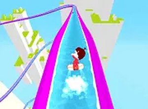 Aquapark io Water Slides Racing Arcade Game