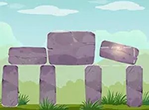 Megalith Stone Stacking Puzzle Game Online - Physics Puzzle Game