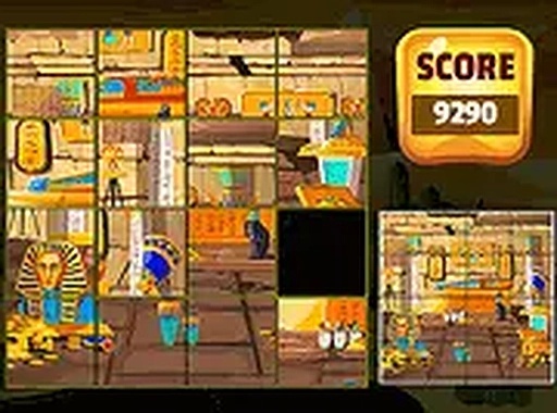 Ancient Tiles Slide Puzzle